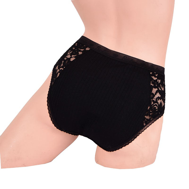 Κυλοτάκι 3/4 βαμβ/Λύκρα με Δαντέλα στα πλαϊνά #024