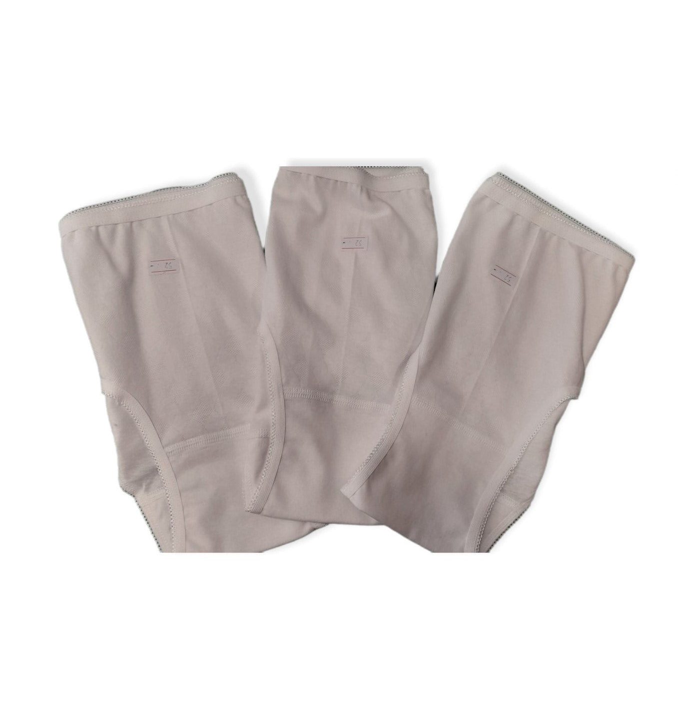 3-pack slip Σετ 3άδα Βαμβακερό 100% γυναικείο σλιπ 3/4 σε ζακάρ #7047