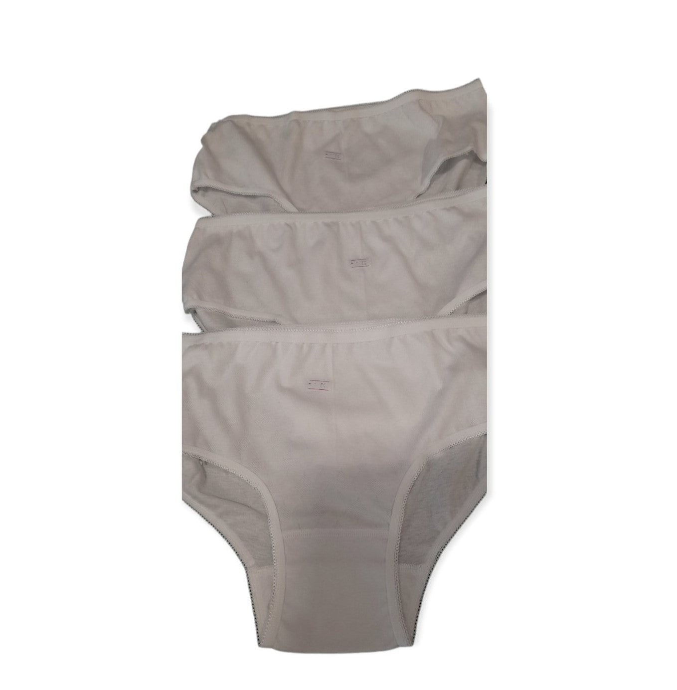 3-pack slip Σετ 3άδα Βαμβακερό 100% γυναικείο σλιπ 3/4 σε ζακάρ #7047