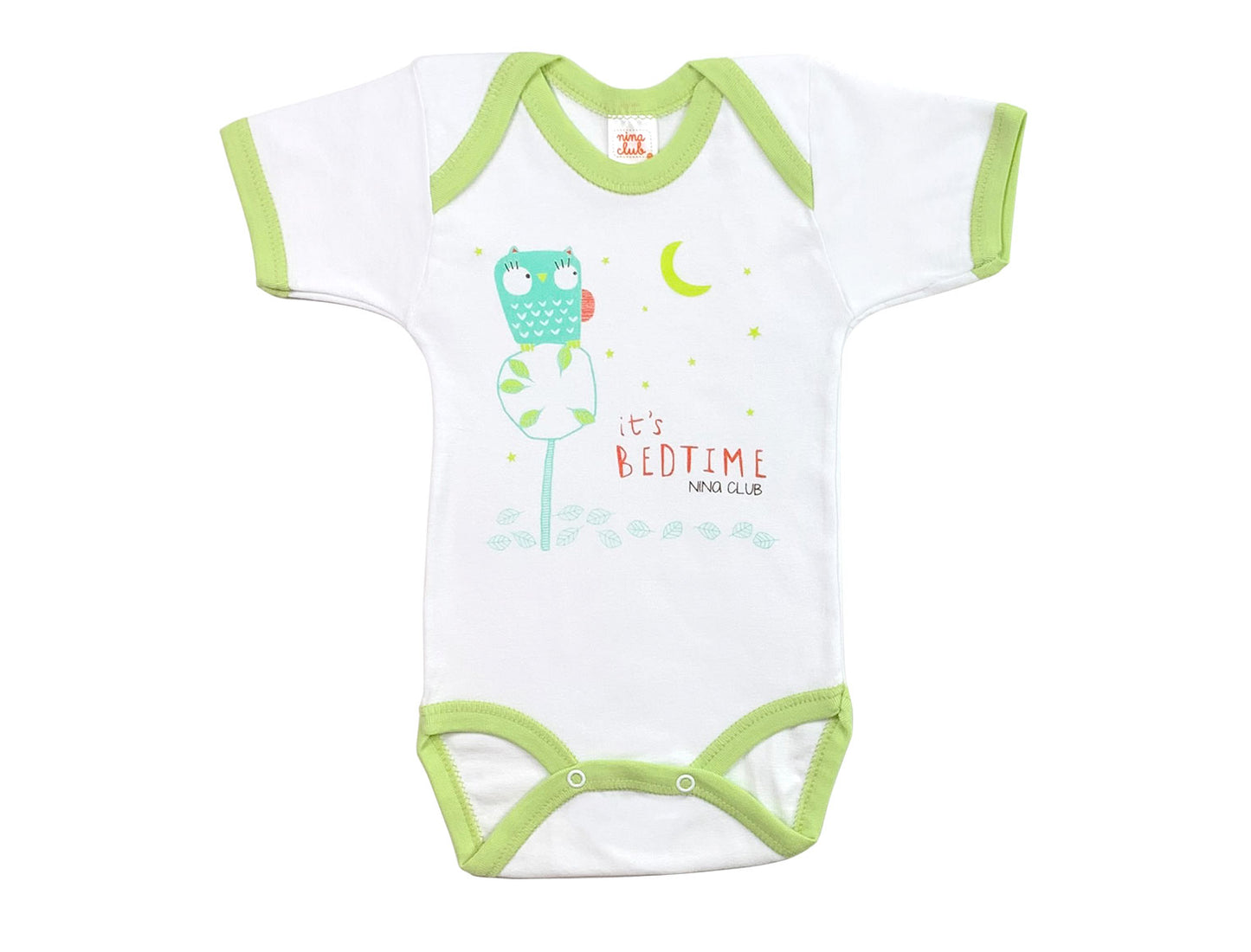 Κορμάκι ολοβάμβακο βρεφικό με κοντό μανίκι #072