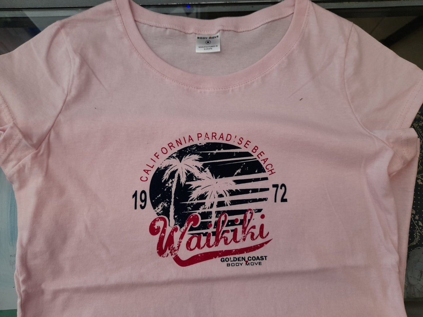 Μπλούζα γυναικεία βαμβακερή με κοντό μανίκι #768