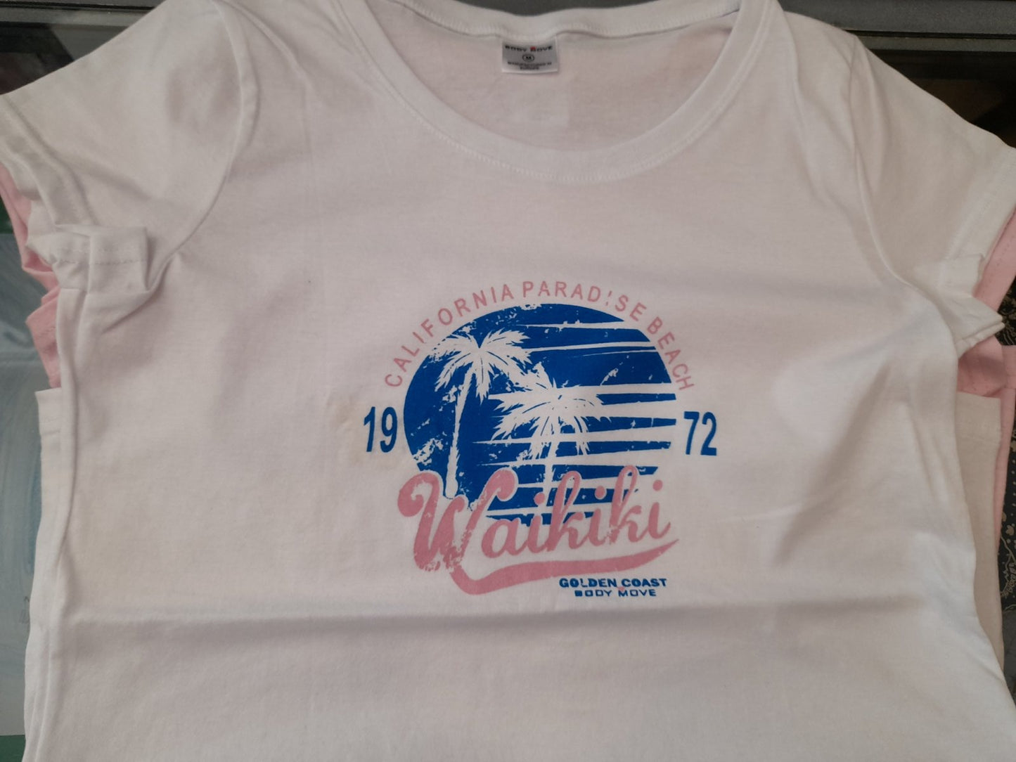 Μπλούζα γυναικεία βαμβακερή με κοντό μανίκι #768