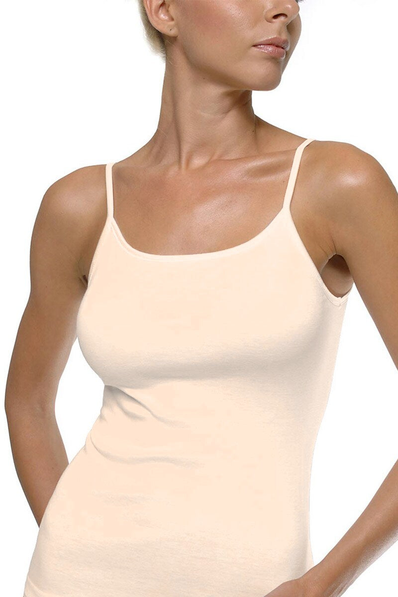 Τοπ cotton/modal με μονή τιράντα #0478