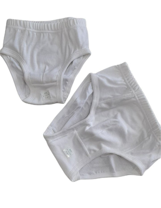 Λευκό Παιδικό - Εφηβικό σλιπ με άνετη γραμμή #8101