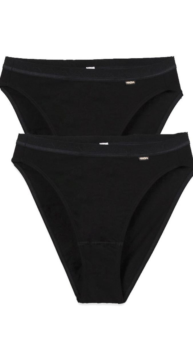 2-pack Γυναικείο κλασικό Slip Cotton - Lycra Brazil Σετ 2 μαζί #89890
