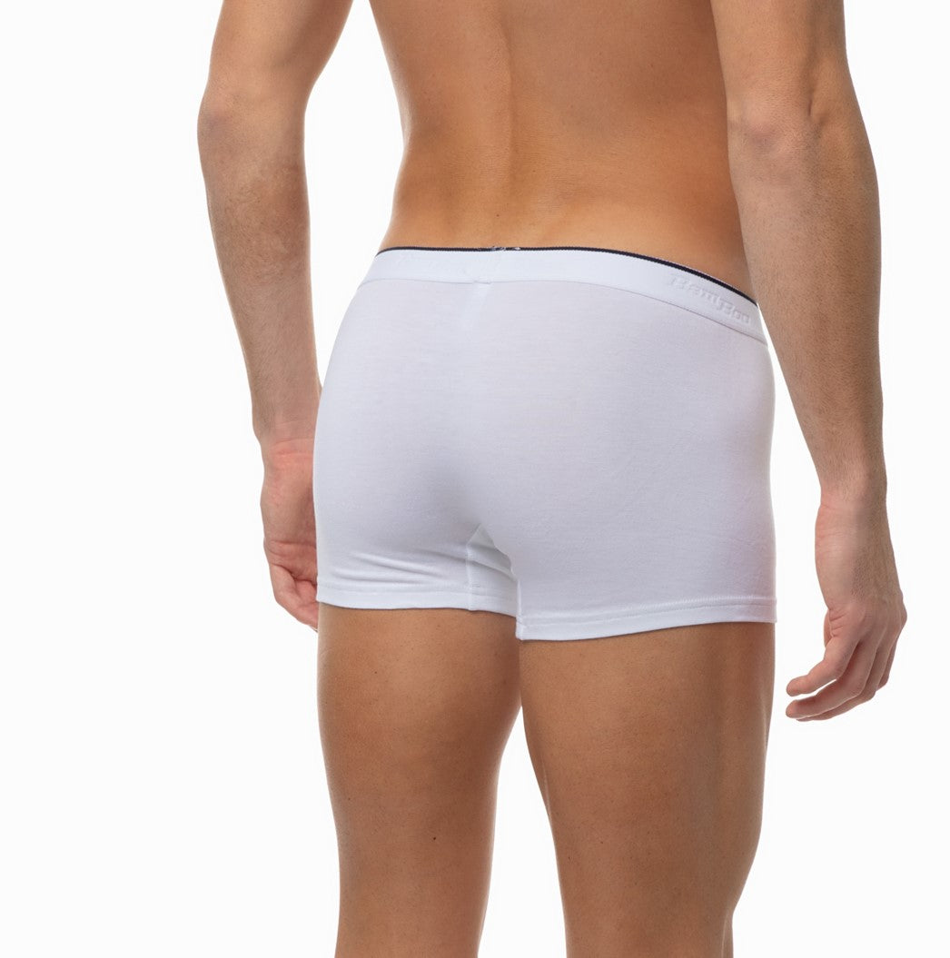 Ανδρικό Bamboo Boxer Sporties minerva Λευκό #2071