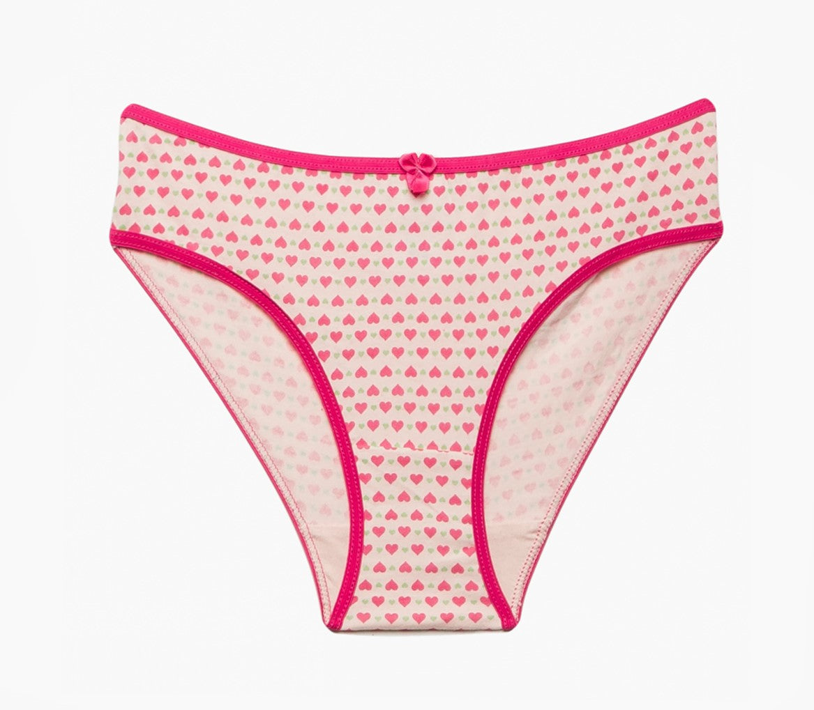 Εφηβικό Παιδικό Σλιπ Κοριτσιών pack3 τμχ Minerva #42146