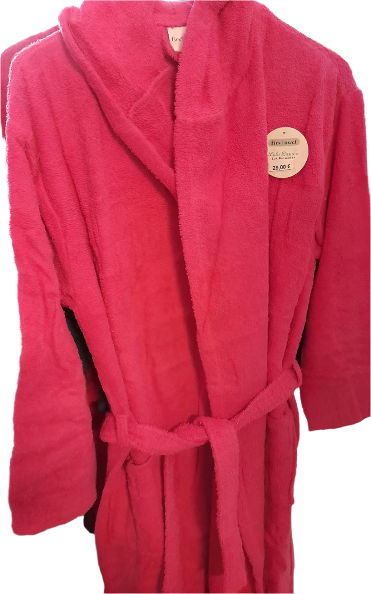 Μπουρνούζι unisex βαμβακερό με κουκούλα #52021