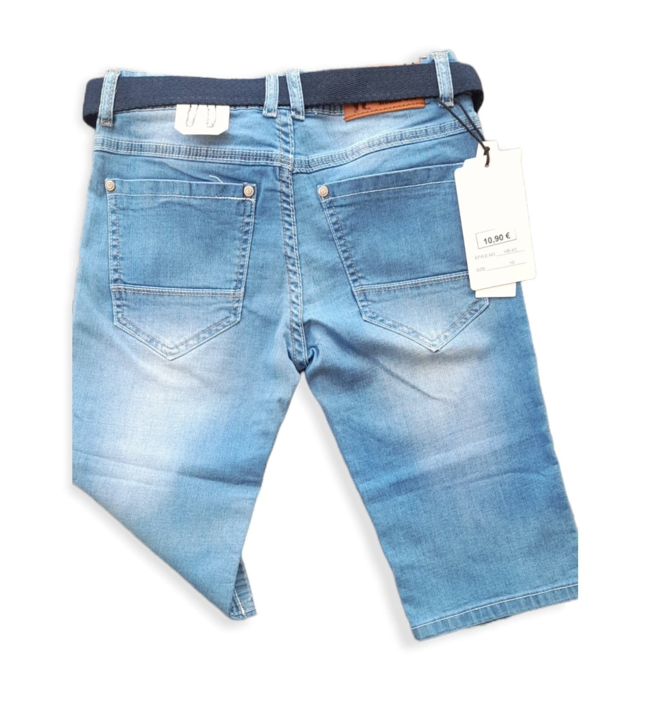 Jeans βερμούδα παντελόνι παιδική- εφηβική #HB43