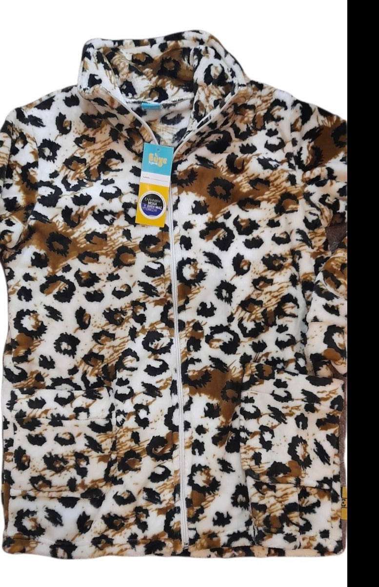 Ρόμπα Φερμουάρ Γυναικεία fleece #2814