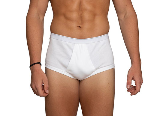 Κλασικό ανδρικό σλιπ 100% βαμβάκι με εξωτερικό λάστιχο #110
