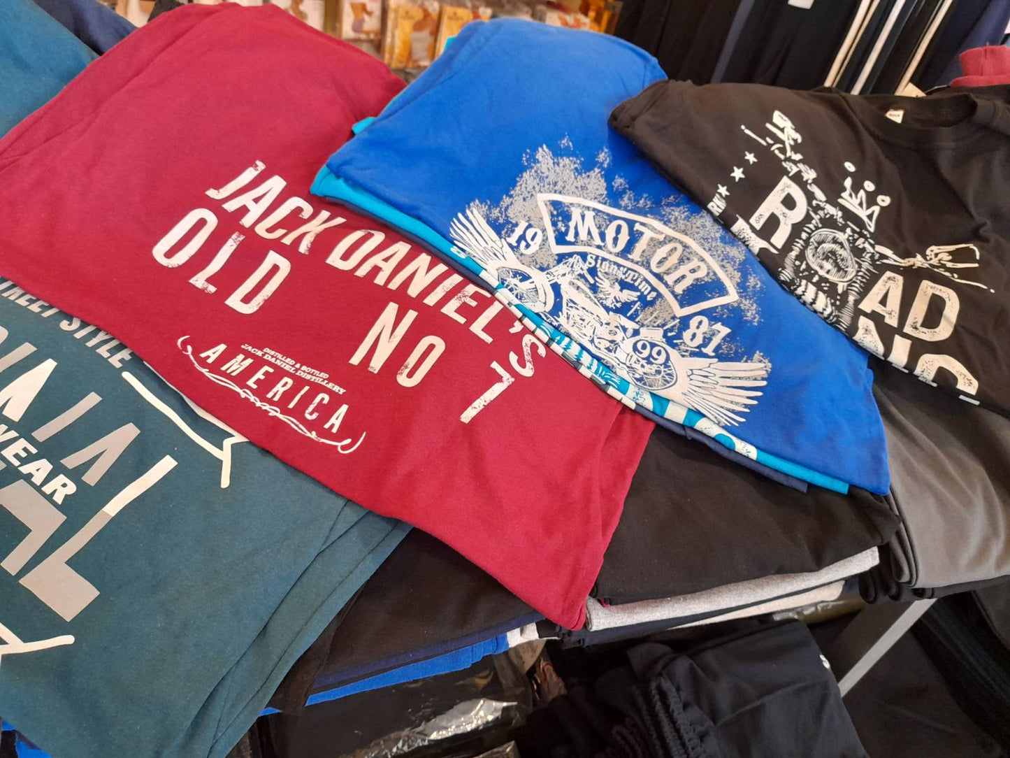 T-shirt 100% βαμβακερό με τύπωμα κοντό μανίκι #1366