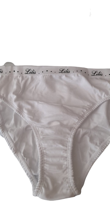 Κλασικό γυναικείο σλιπ με φαρδύ λάστιχο 3 μαζί #52074