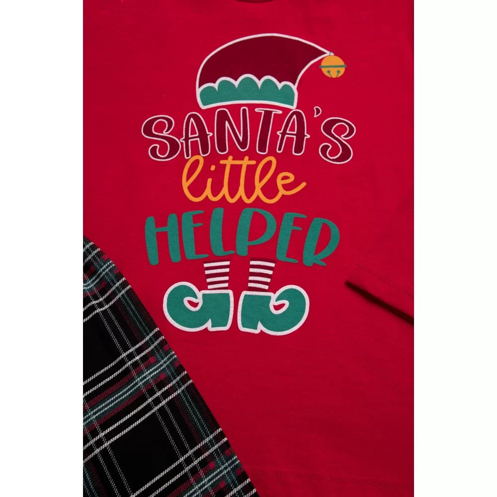 Πιτζάμα Santa's με μανσέτα στο παντελόνι Μινέρβα #61903