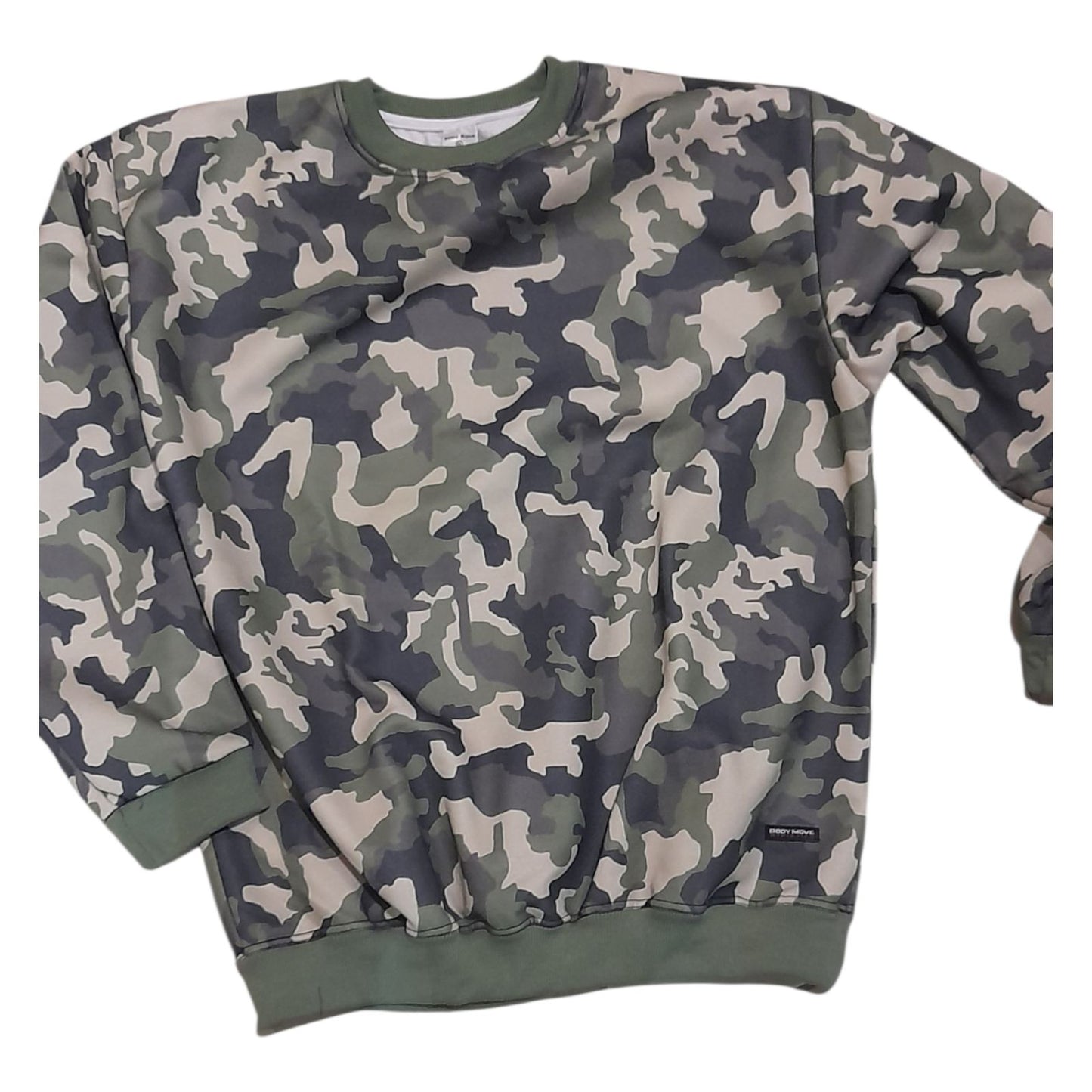 Βαμβακερή μπλούζα φούτερ σε παραλλαγή #182