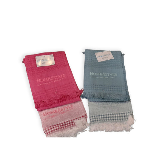 2-pack Ποτηρόπανα πικέ 100% βαμβακερά σε σετ των 2 τμχ. #0244