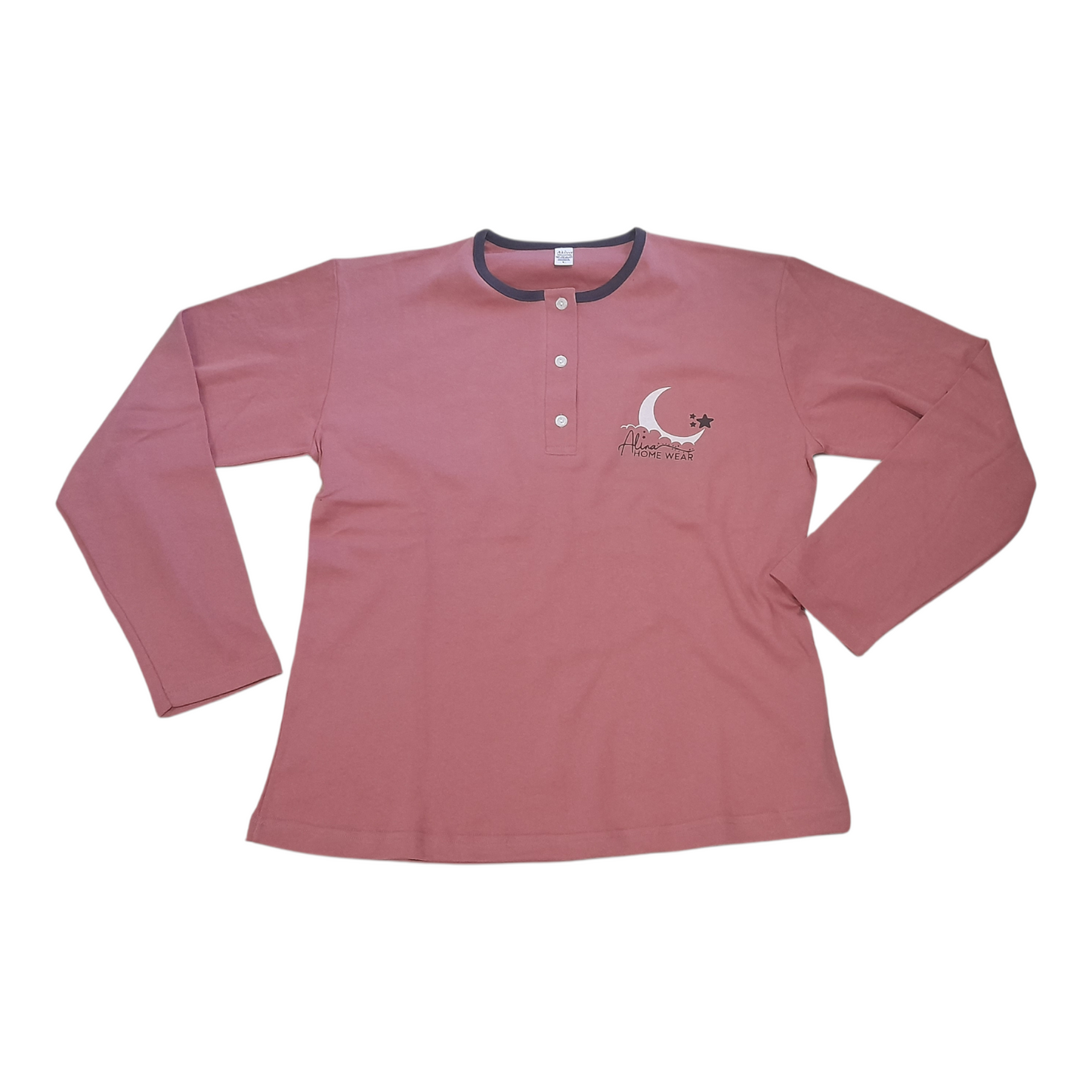 Γυναικεία 100% βαμβακερή πιτζάμα με πατιλέτα #1110