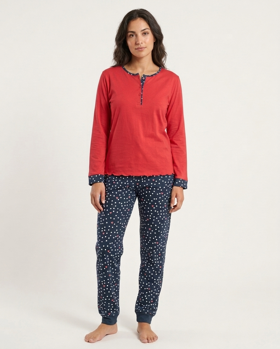 Women's Plus Size Cotton Pajamas #2295
