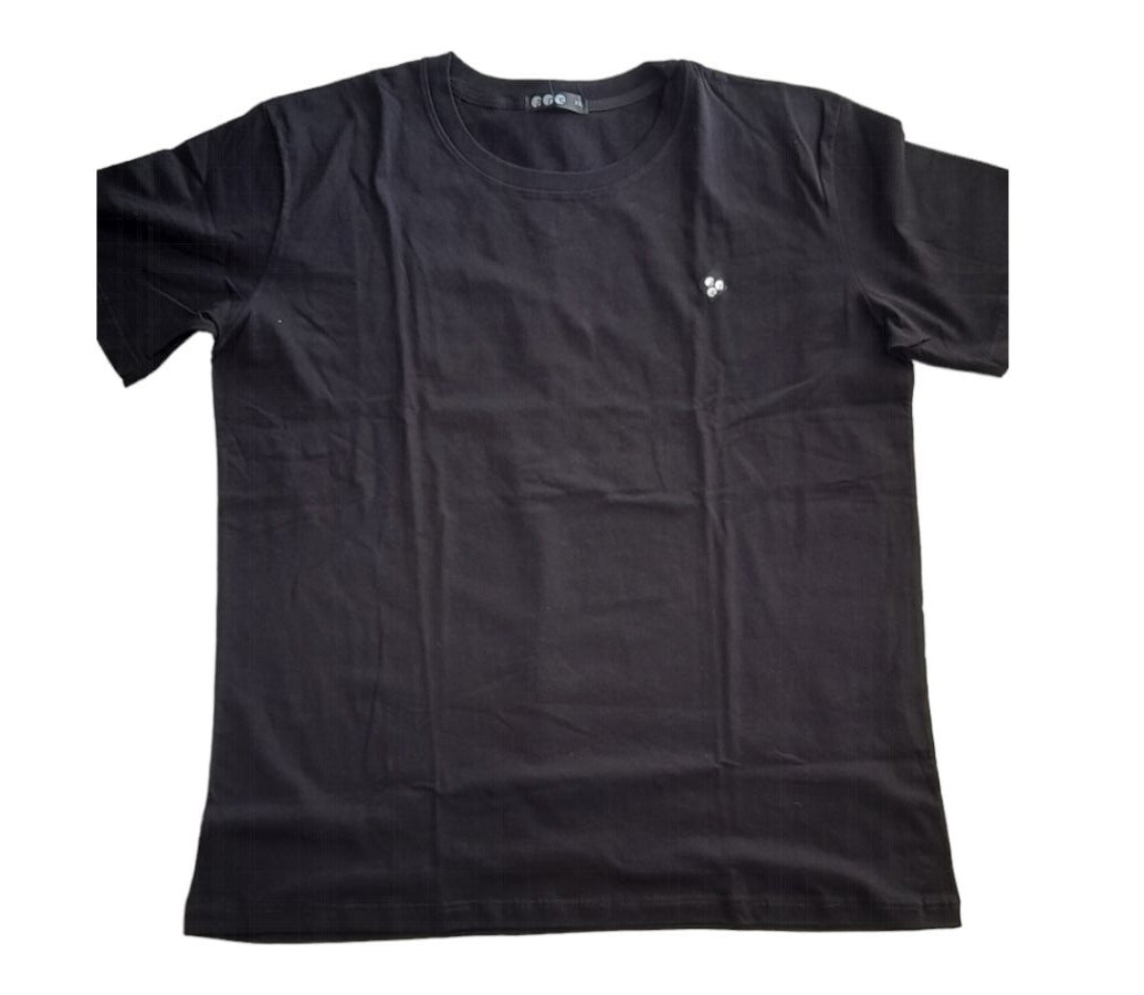 Μπλούζα με κοντό μανίκι μονόχρωμη 100% cotton #0174