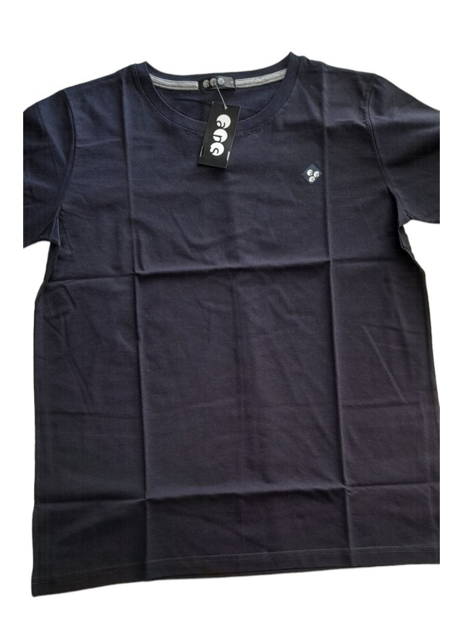 Μπλούζα με κοντό μανίκι μονόχρωμη 100% cotton #0174