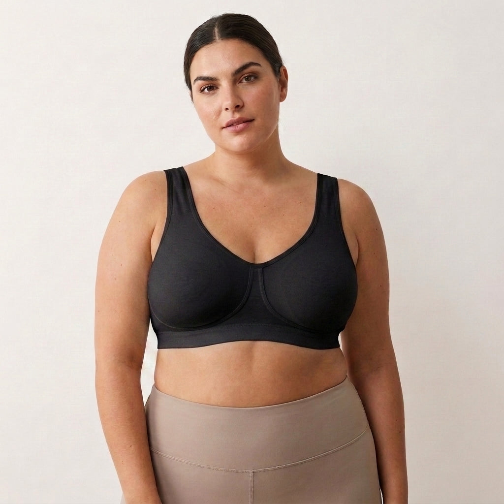 Elastic bra with reinforcement large sizes #30490