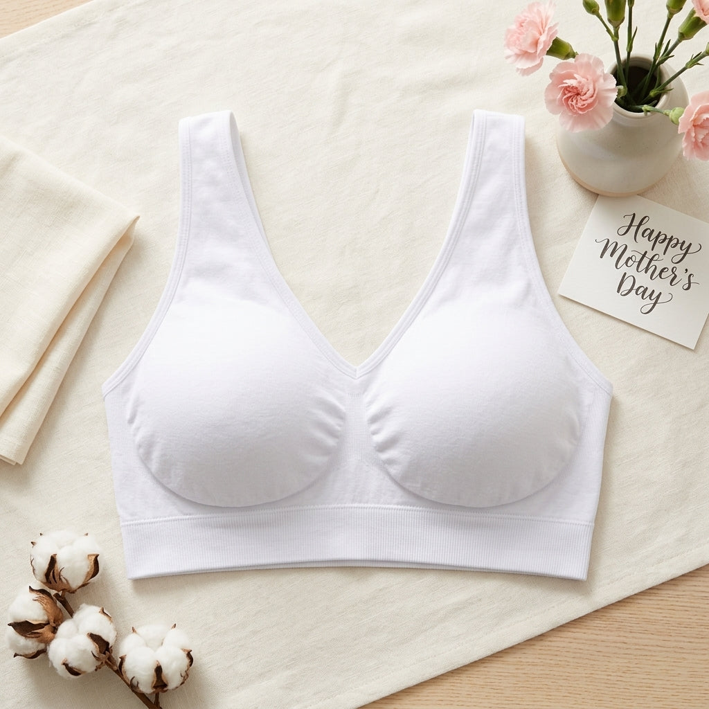 Elastic bra with reinforcement large sizes #30490