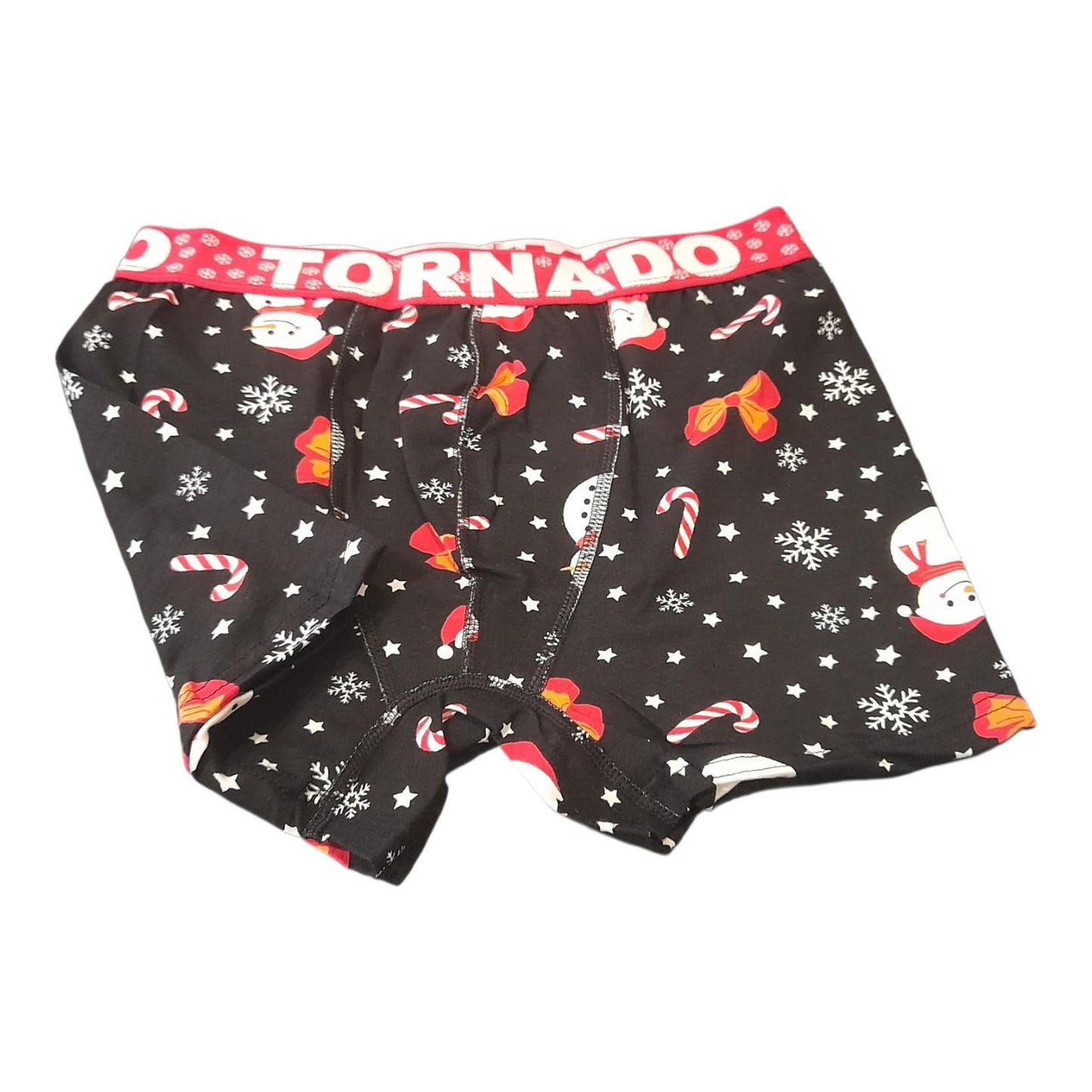 Ελαστικό Ανδρικό Μπόξερ xmas colours on black #2025