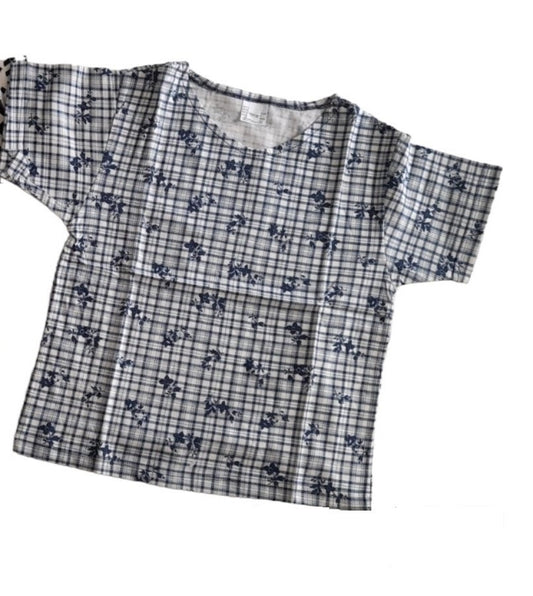 Παιδικό βαμβακερό 100% μπλουζάκι με κοντό μανίκι #23-522