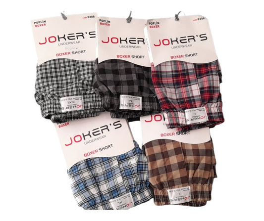 4-pack Poplin Boxer ανδρικό σε ύφασμα βαμβακερό ποπλίνα #2300