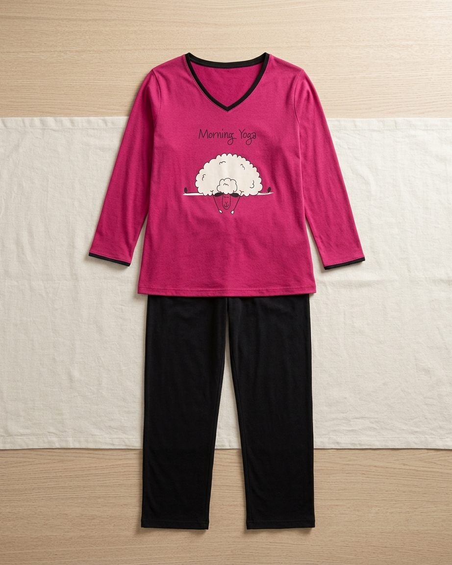Women's Plus Size Cotton Pajamas #2292