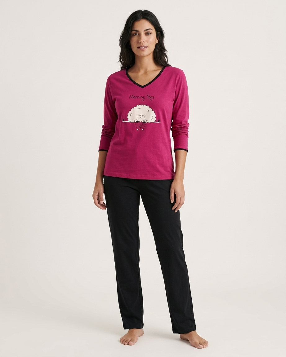 Women's Plus Size Cotton Pajamas #2292