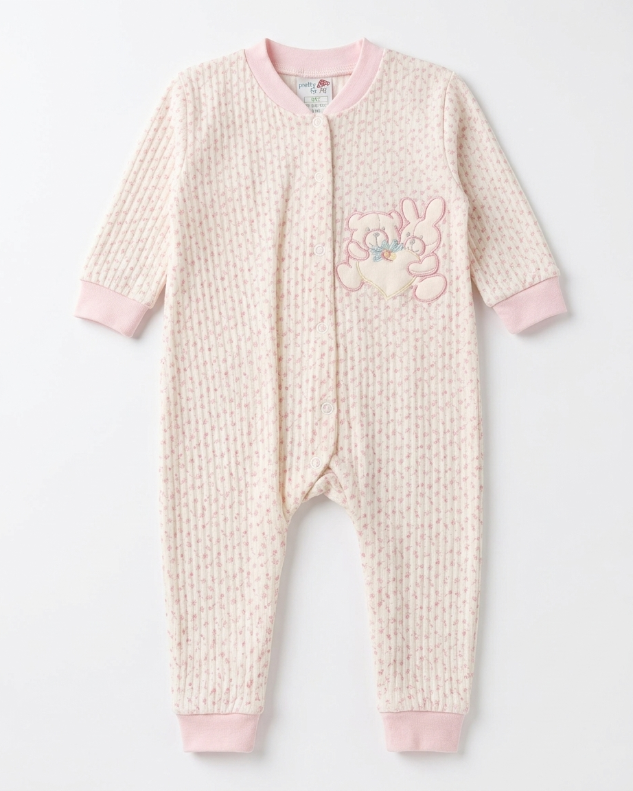 Unisex baby bodysuit in interlock knit #0294