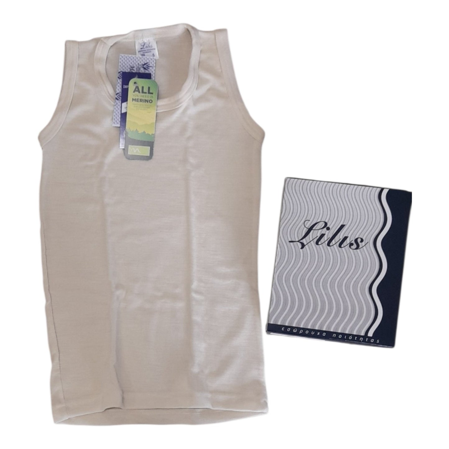 Ολόμαλλη παιδική φανέλα χωρίς μανίκι Unisex #0203