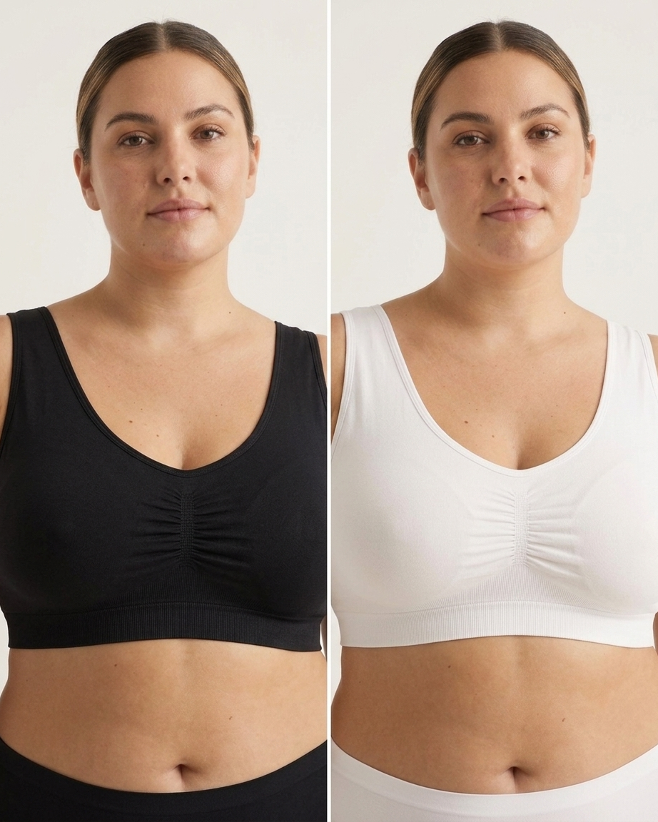 Elastic bra with reinforcement large sizes #30490