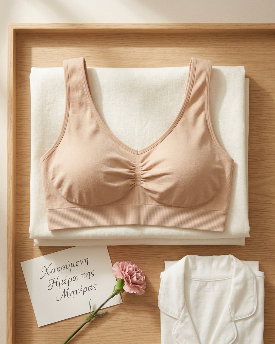Elastic bra with reinforcement large sizes #30490