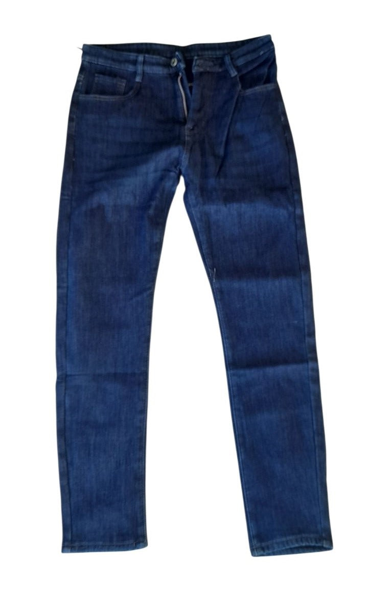 Γυναικείο τζην (jeans) παντελόνι χειμερινό εσωτερικά με φλυς slim line. #3138