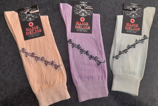 3-pack Ανδρική βαμβακερή μερσεριζέ κάλτσα funky colours #563