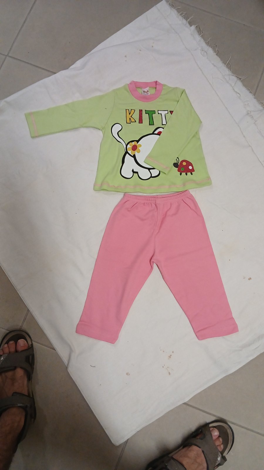 Disney world baby cotton pajamas #60774 
