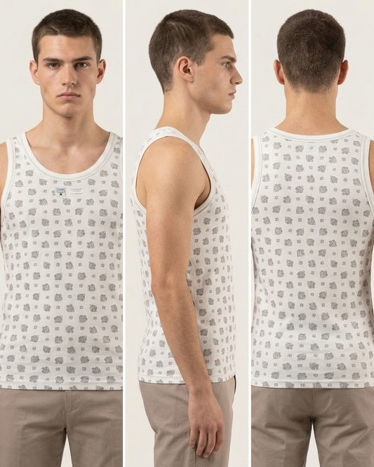 4-pack Σετ 4άδα Φανέλα για αγόρι χωρίς μανίκι βαμβακερή 100% #30616