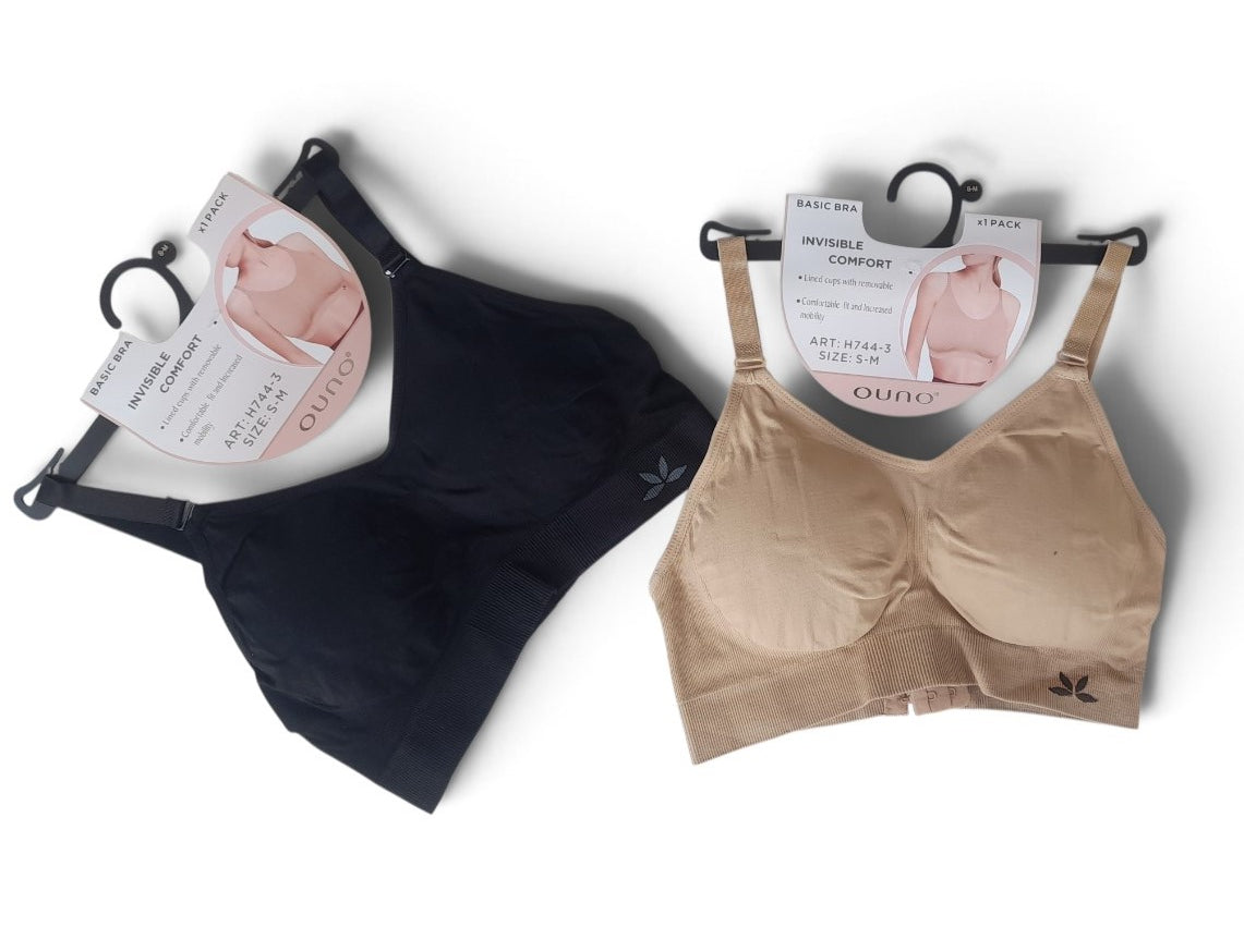 Elastic bra with reinforcement #7073