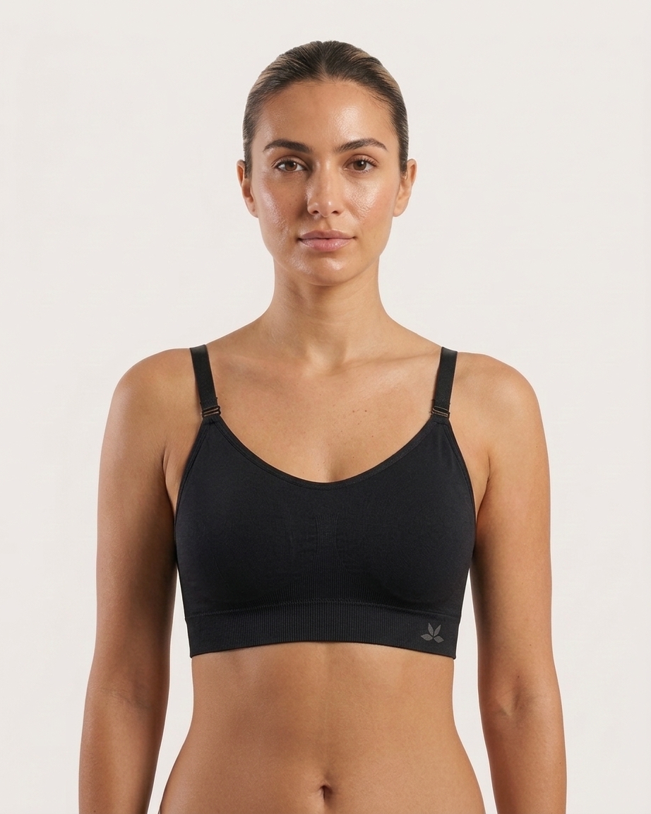 Elastic bra with reinforcement #7073
