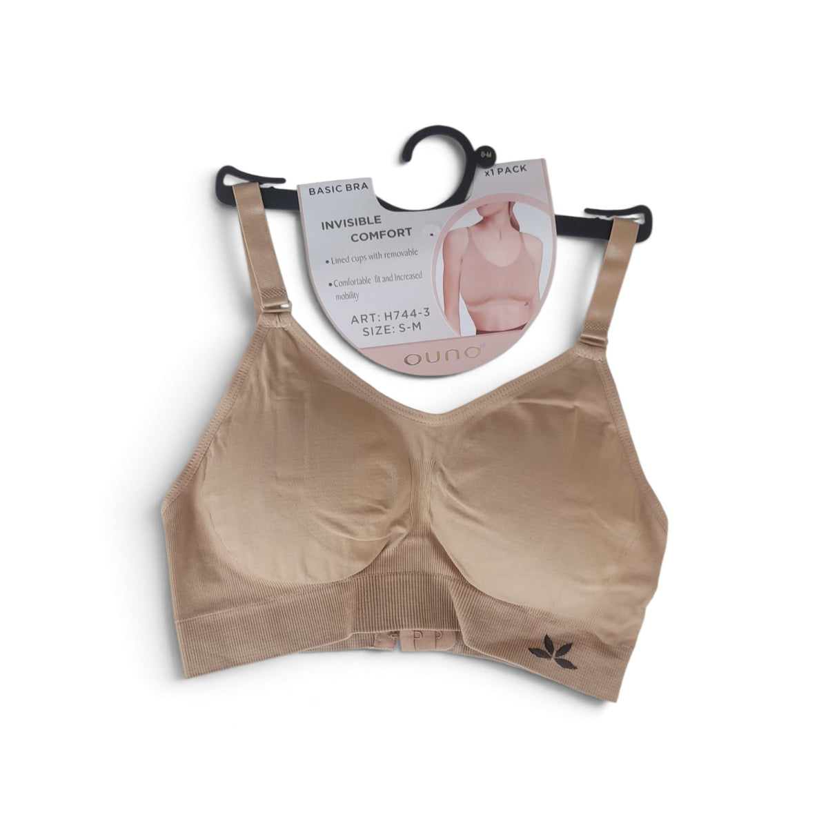 Elastic bra with reinforcement #7073