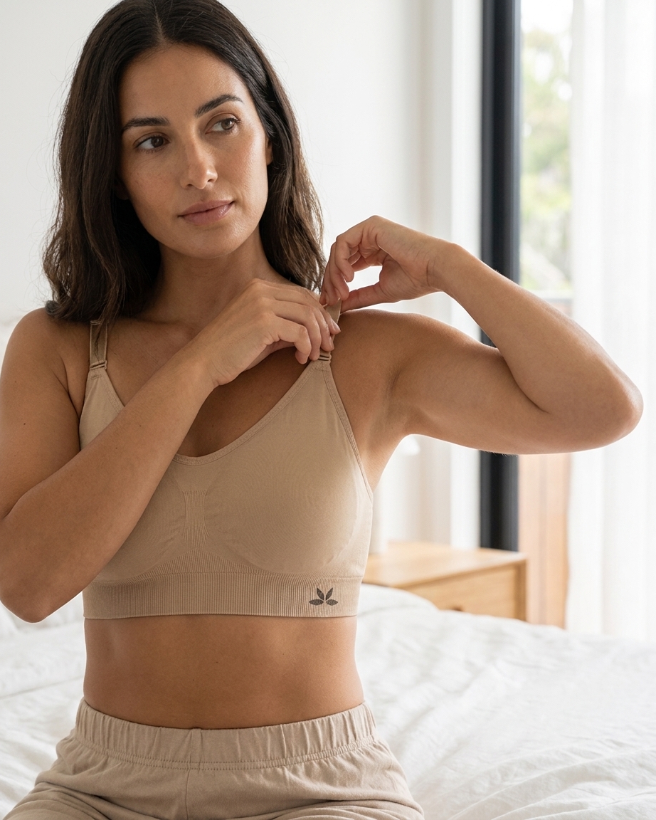 Elastic bra with reinforcement #7073