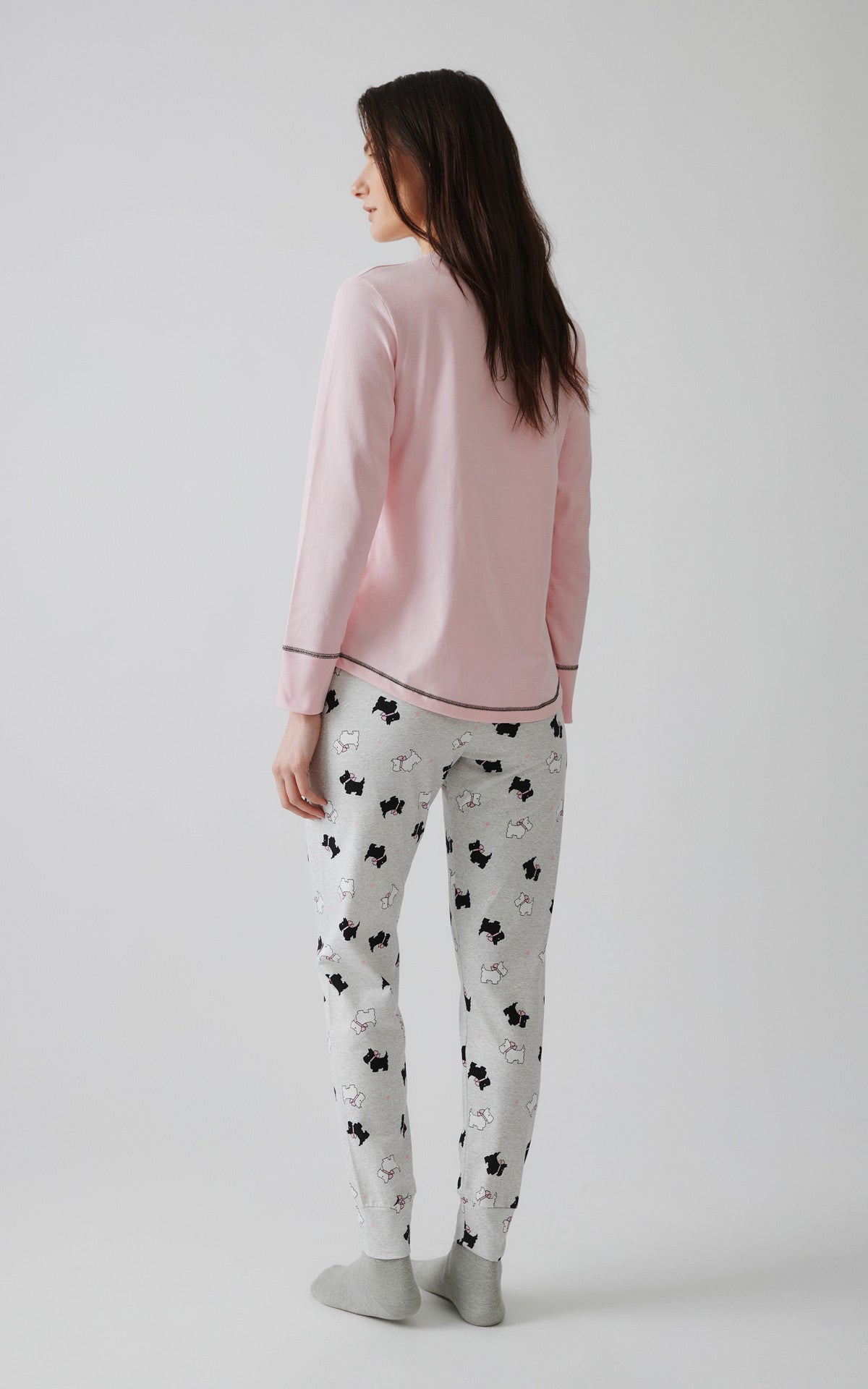 Minerva γυναικεία πιτζάμα βαμβάκι 100% Terrier #52605