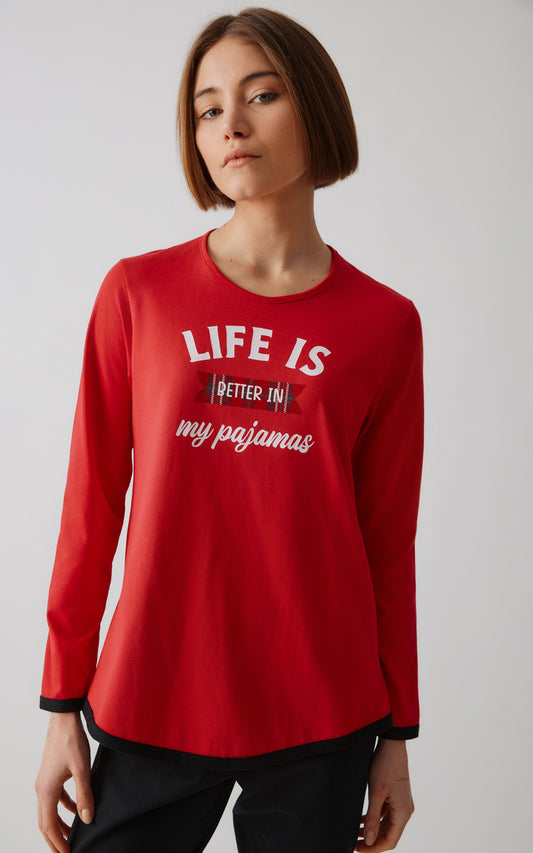 Minerva γυναικεία πιτζάμα βαμβάκι 100% Dreamer #52621