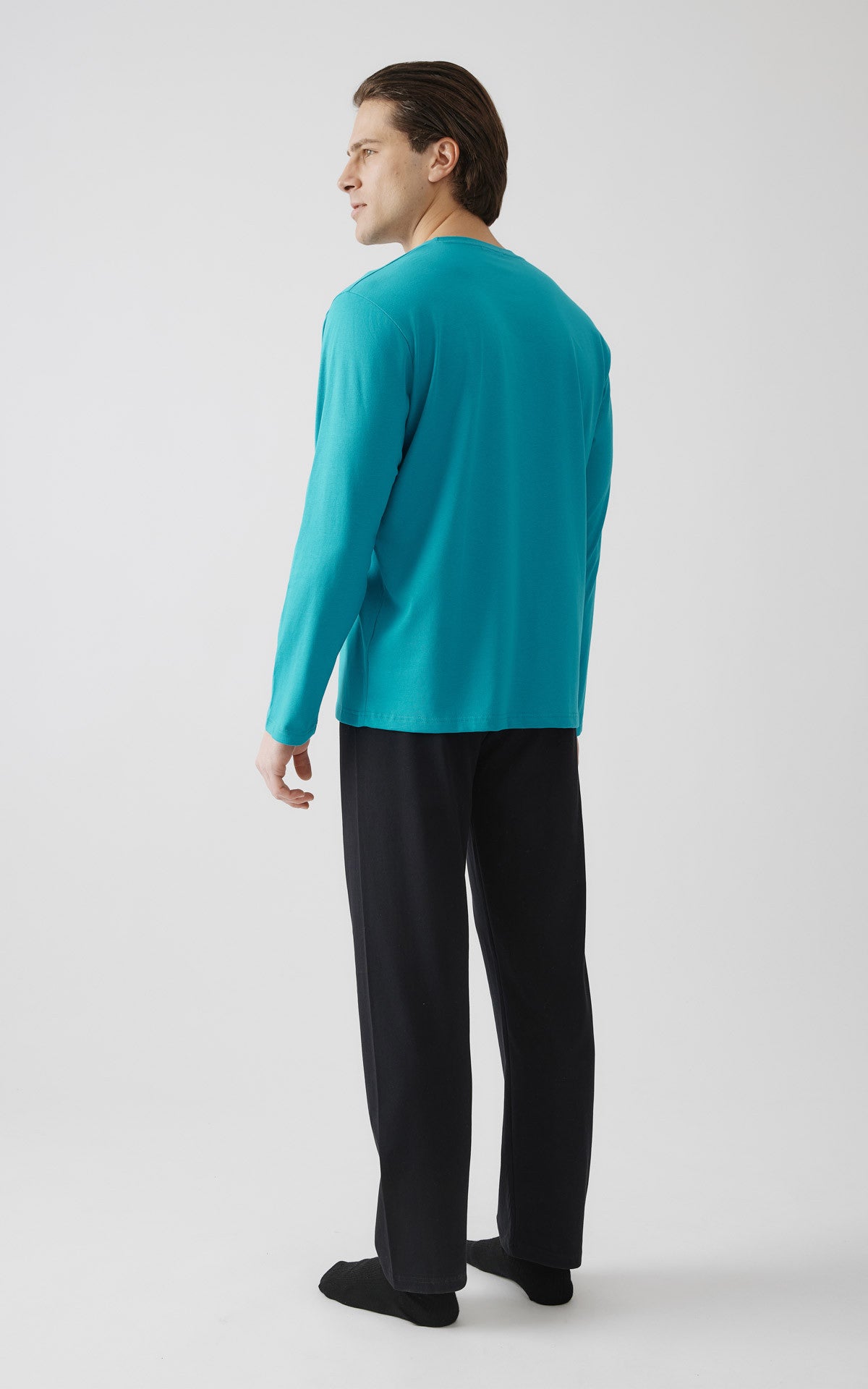 Minerva ανδρική χειμερινή πυζάμα από 100% βαμβάκι Bull #71271