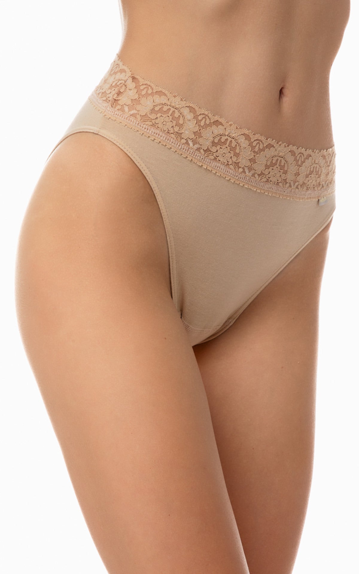 Lace Minerva Slip Cotton - Lycra Lace Brazil #89892