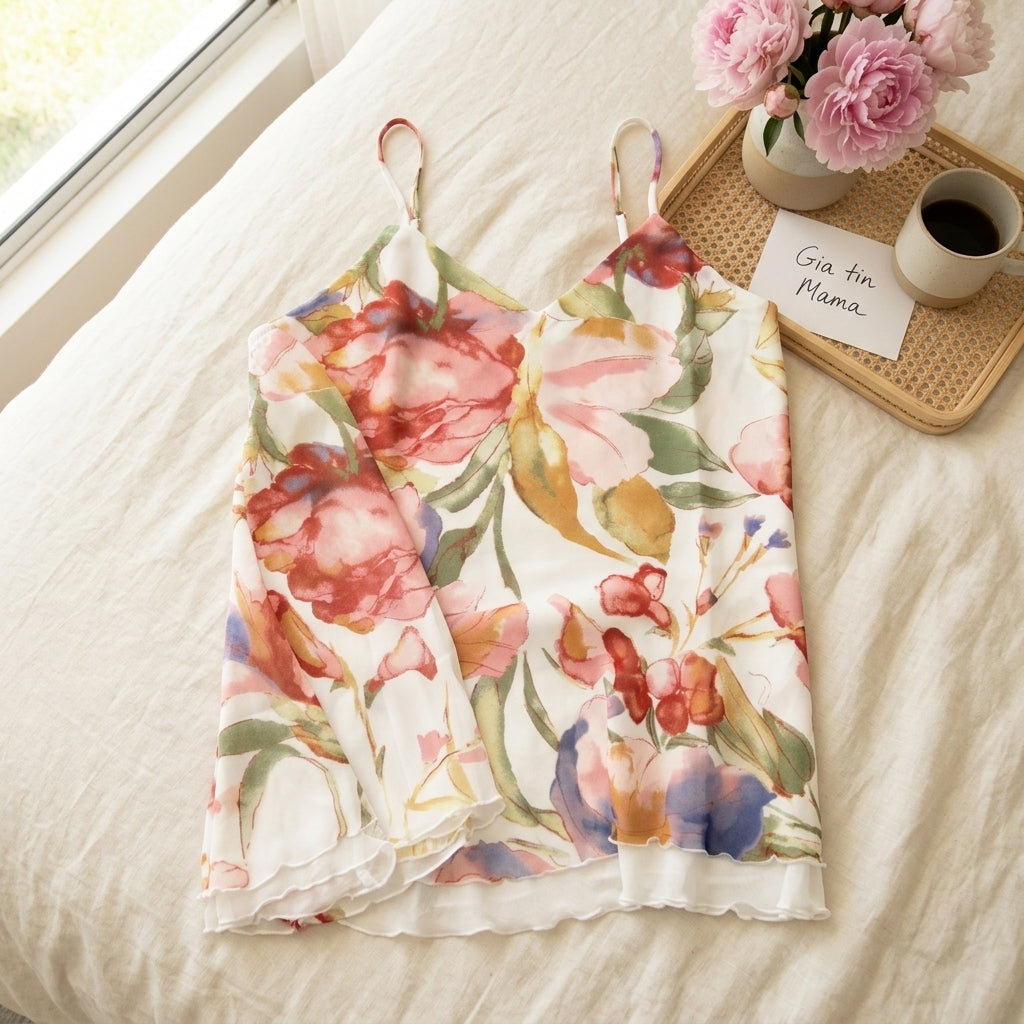 Baby Doll Set or Muslin Nightgown #928