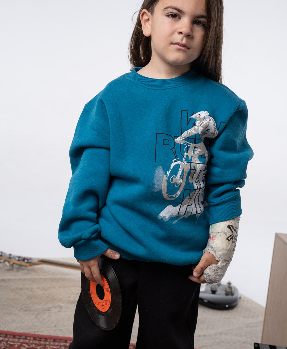Φόρμα σετ για αγόρι βαμβακερό φούτερ Nek Kids #162625