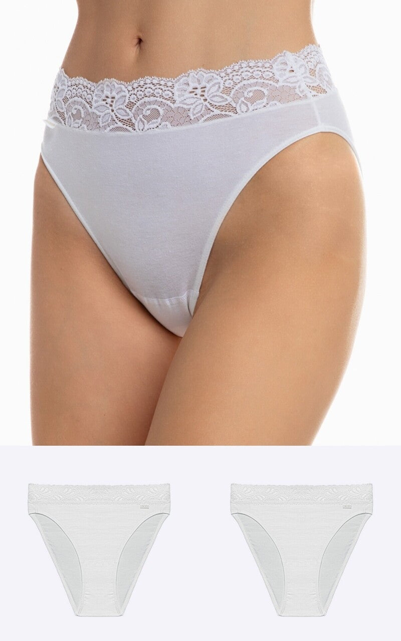 Lace Minerva Slip Cotton - Lycra Lace Brazil #89892